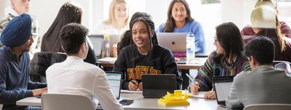 Students studying University of Guelph