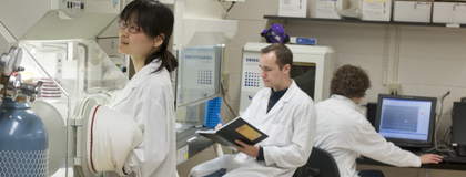 OVC Experts in a lab