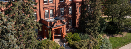 Aerial image of Macdonald Institute