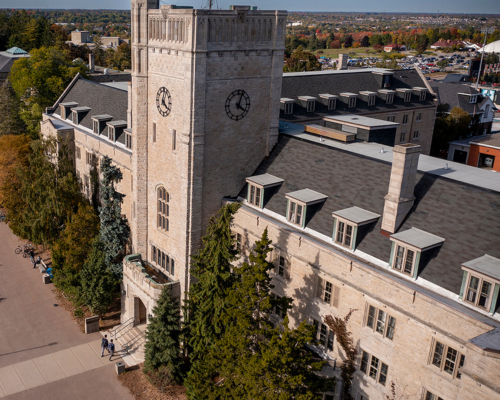 Johnston Hall aerial